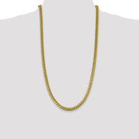 14k 6.25mm Solid Miami Cuban Chain-DCU200-28