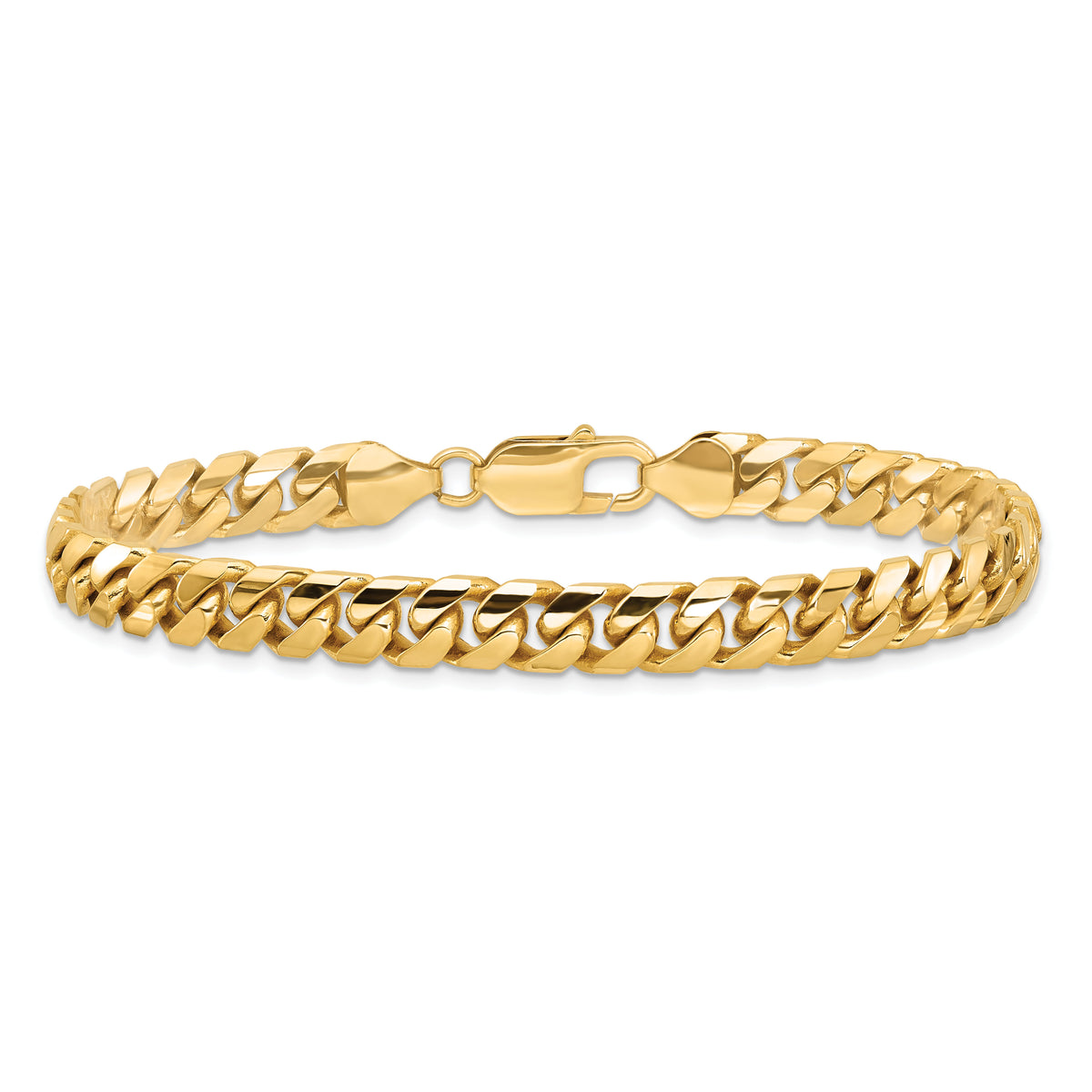 14k 6.75mm Solid Miami Cuban Chain-DCU220-8.5