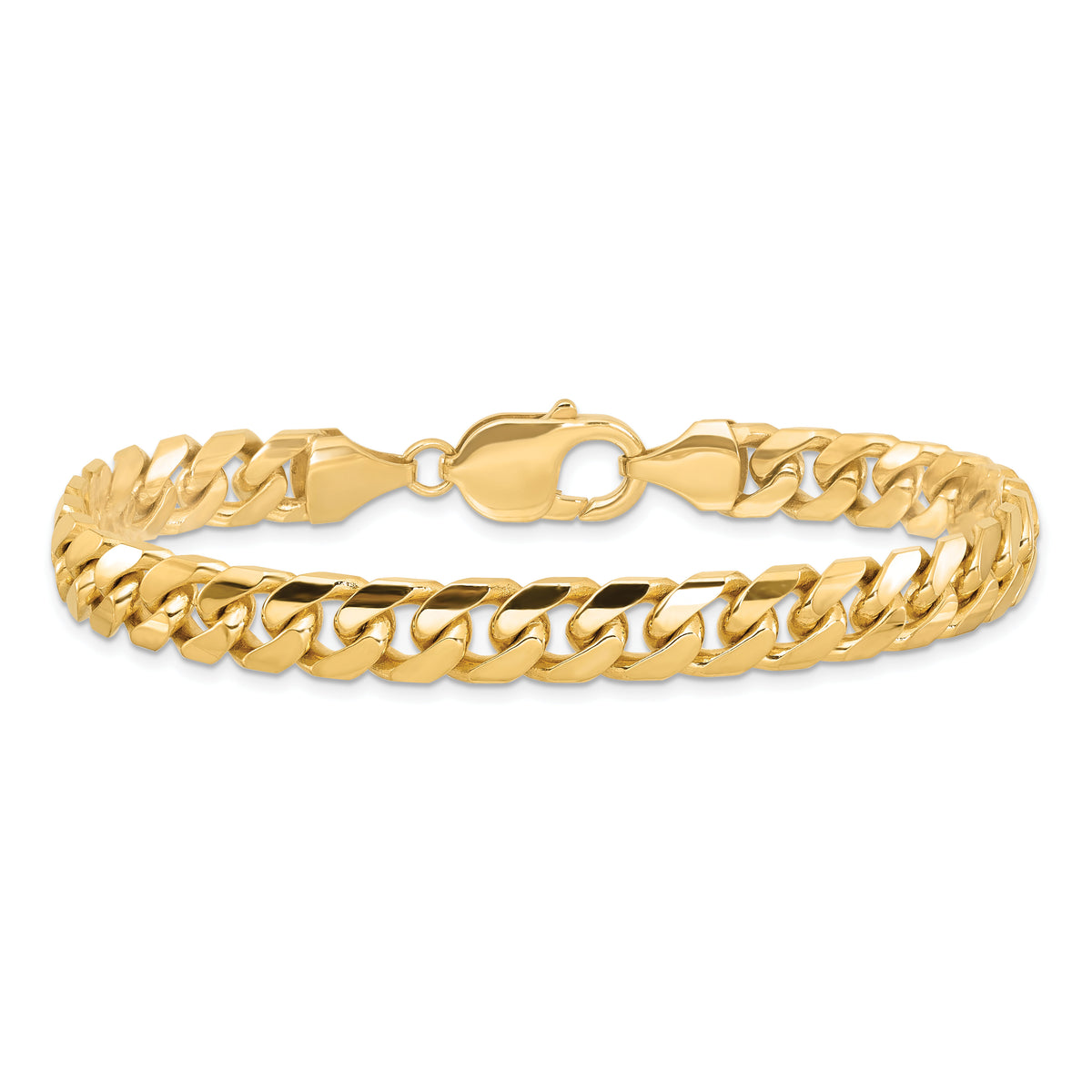 14k 8mm Solid Miami Cuban Chain-DCU250-9