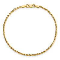 14k 2mm Semi-solid D/C Rope Chain-DH014-7