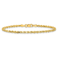 14k 2.5mm Semi-solid D/C Rope Chain-DH018-8