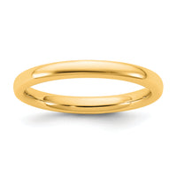 14KY 2.5mm European Comfort Fit Band-ECF025