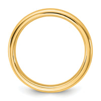14KY 3mm European Comfort Fit Band-ECF030