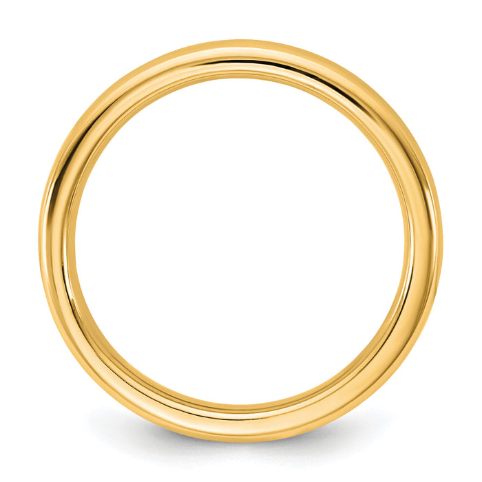 14KY 3mm European Comfort Fit Band-ECF030