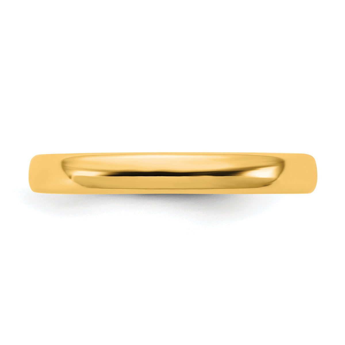14KY 3mm European Comfort Fit Band-ECF030