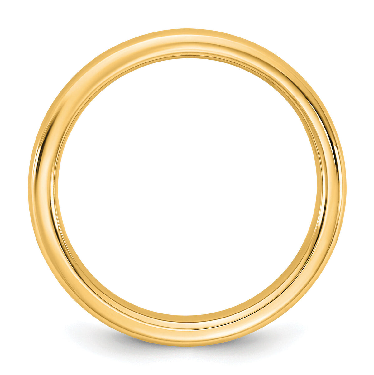 14KY 3.5mm European Comfort Fit Band-ECF035