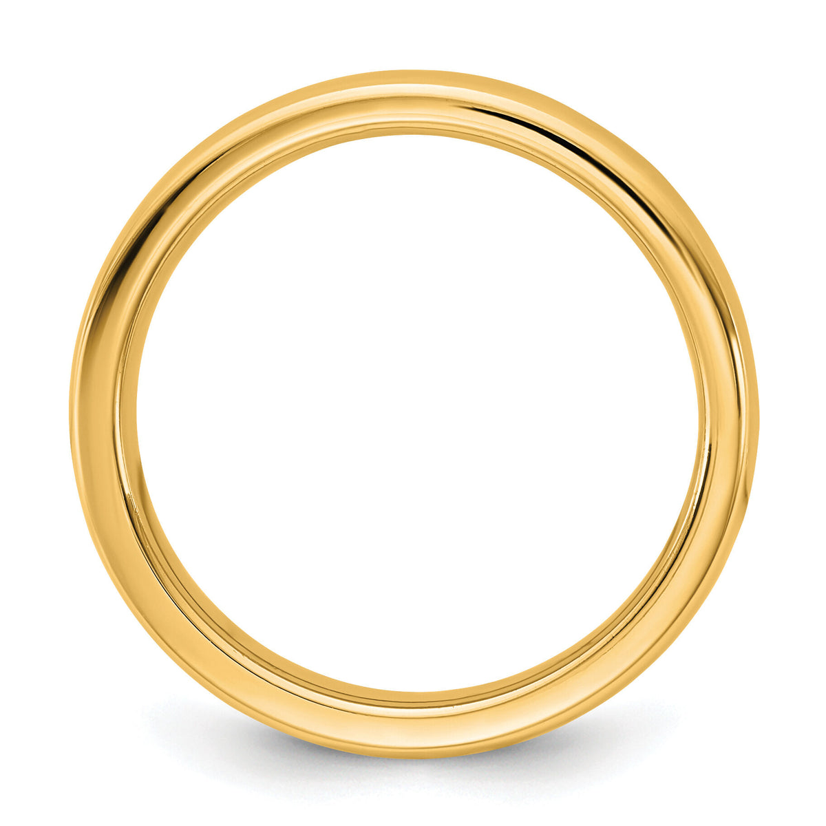 14KY 4mm European Comfort Fit Band-ECF040