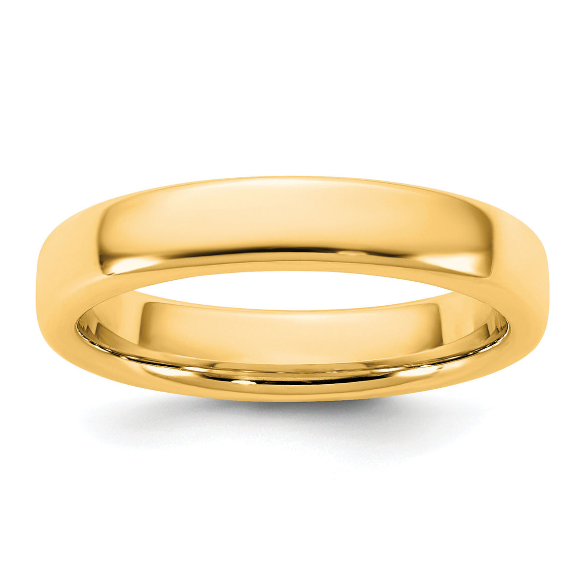 14KY 4mm European Comfort Fit Band-ECF040