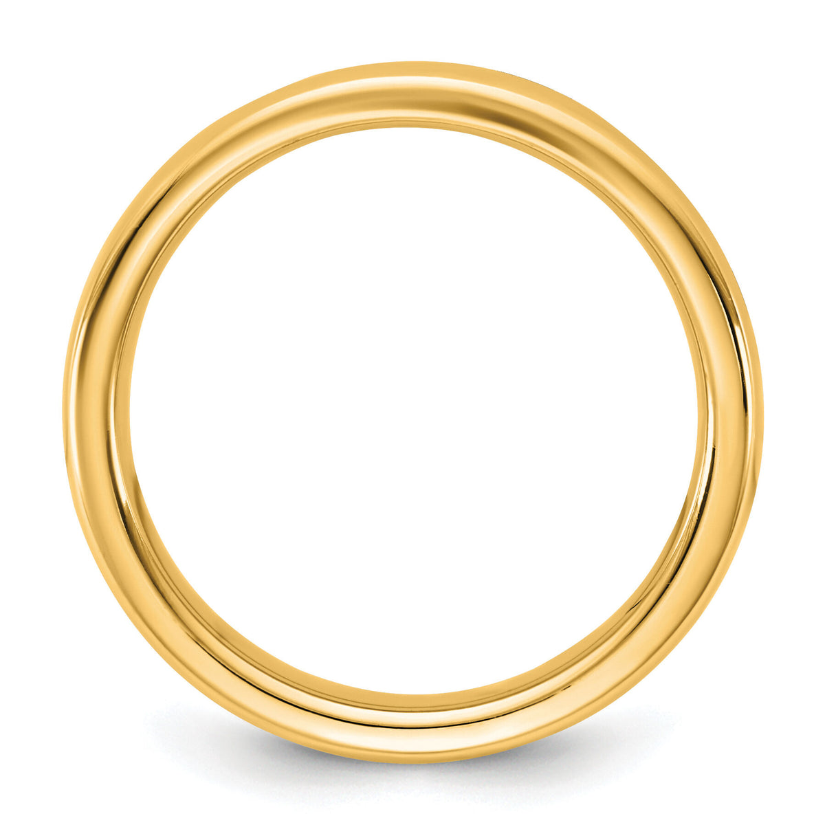 14KY 4.5mm European Comfort Fit Band-ECF045