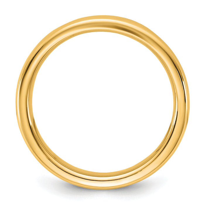 14KY 4.5mm European Comfort Fit Band-ECF045