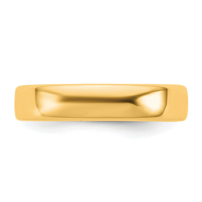 14KY 4.5mm European Comfort Fit Band-ECF045