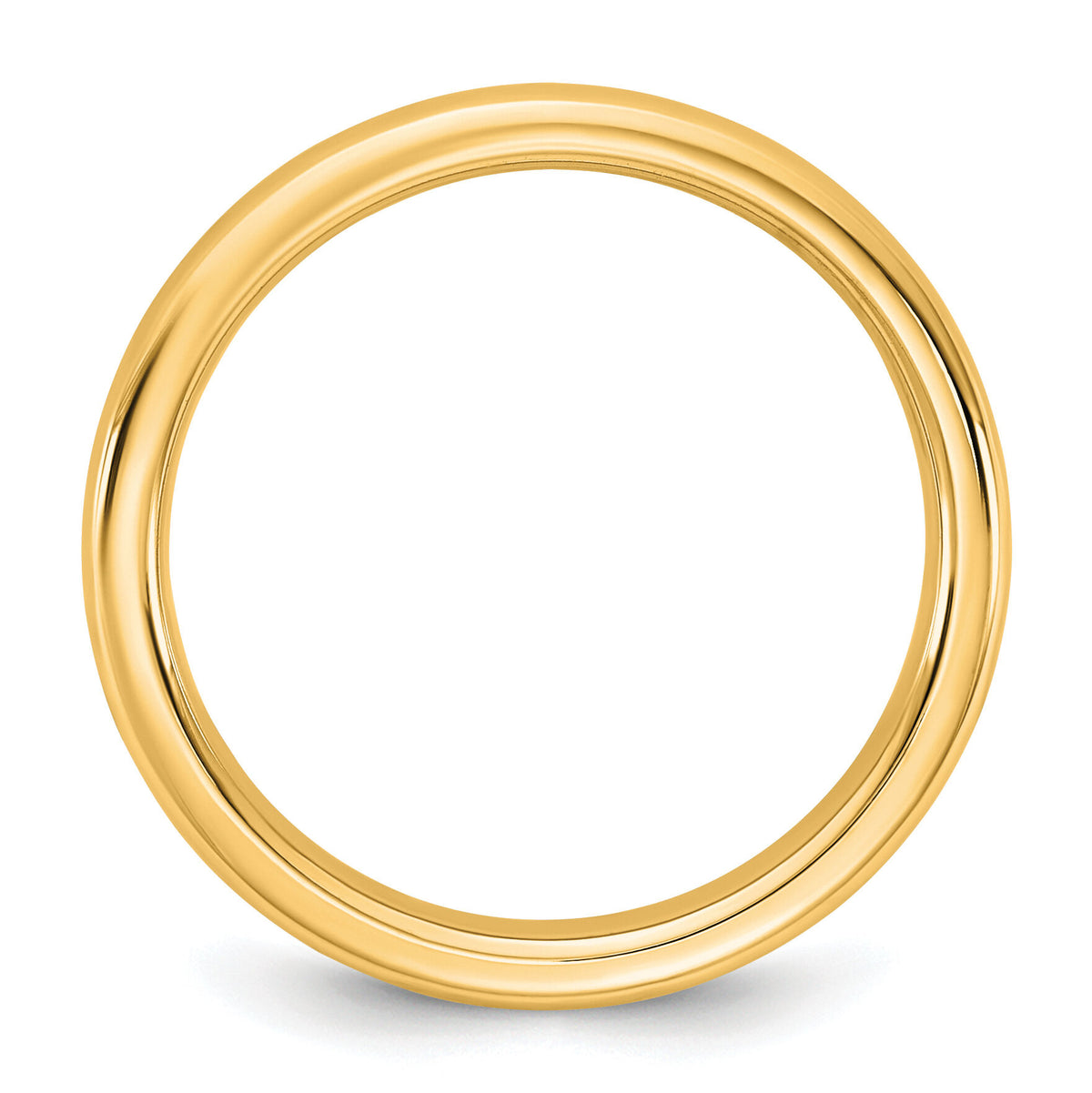 14KY 5mm European Comfort Fit Band-ECF050
