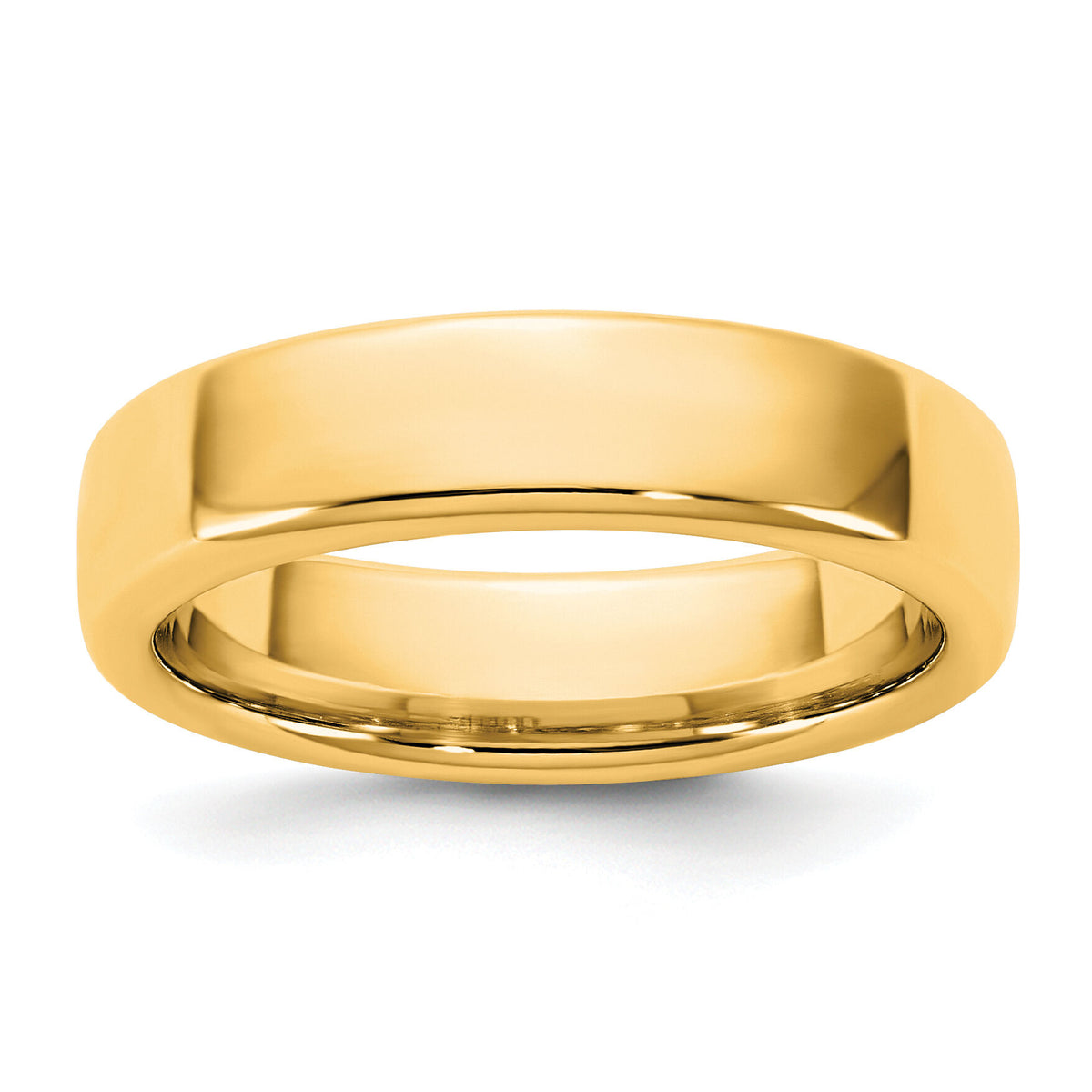 14KY 5mm European Comfort Fit Band-ECF050