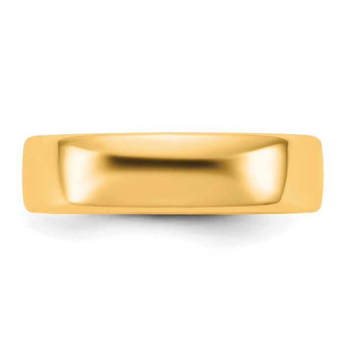 14KY 5.5mm European Comfort Fit Band-ECF055