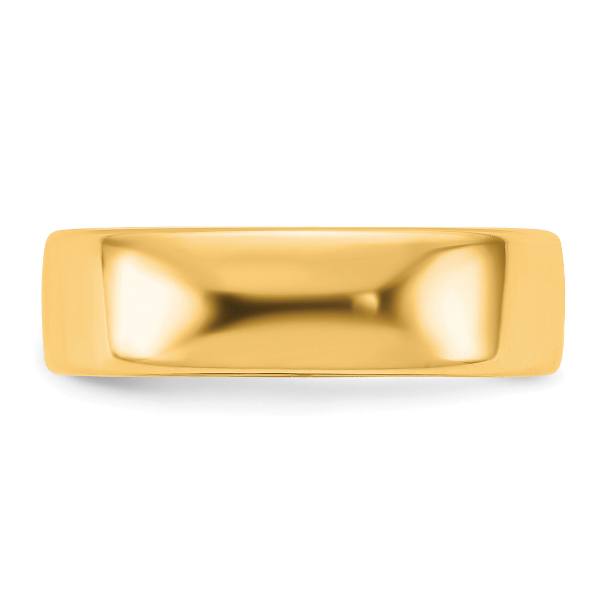 14KY 6mm European Comfort Fit Band-ECF060
