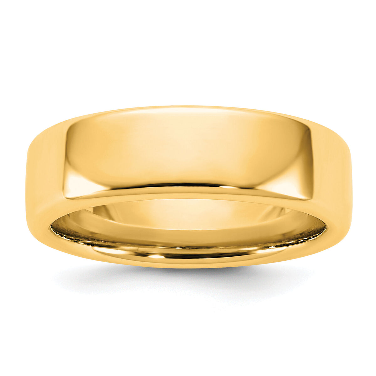14KY 6mm European Comfort Fit Band-ECF060