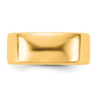 14KY 8mm European Comfort Fit Band-ECF080