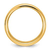 14KY 10mm European Comfort Fit Band-ECF100