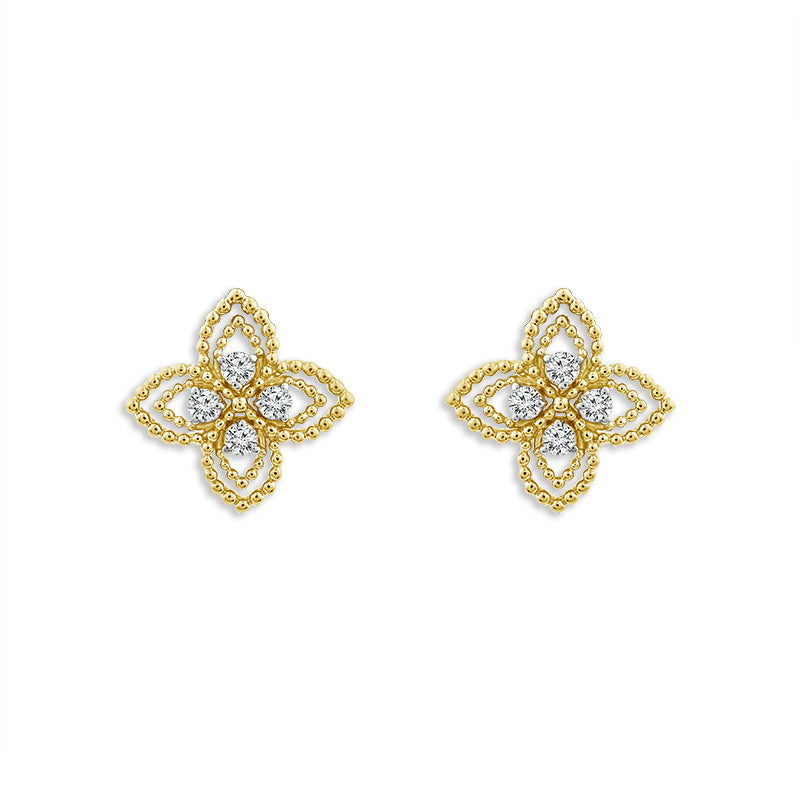 Diamond Fashion Earrings 0.25 ct tw 10k Yellow Gold-EF8402A78Y0