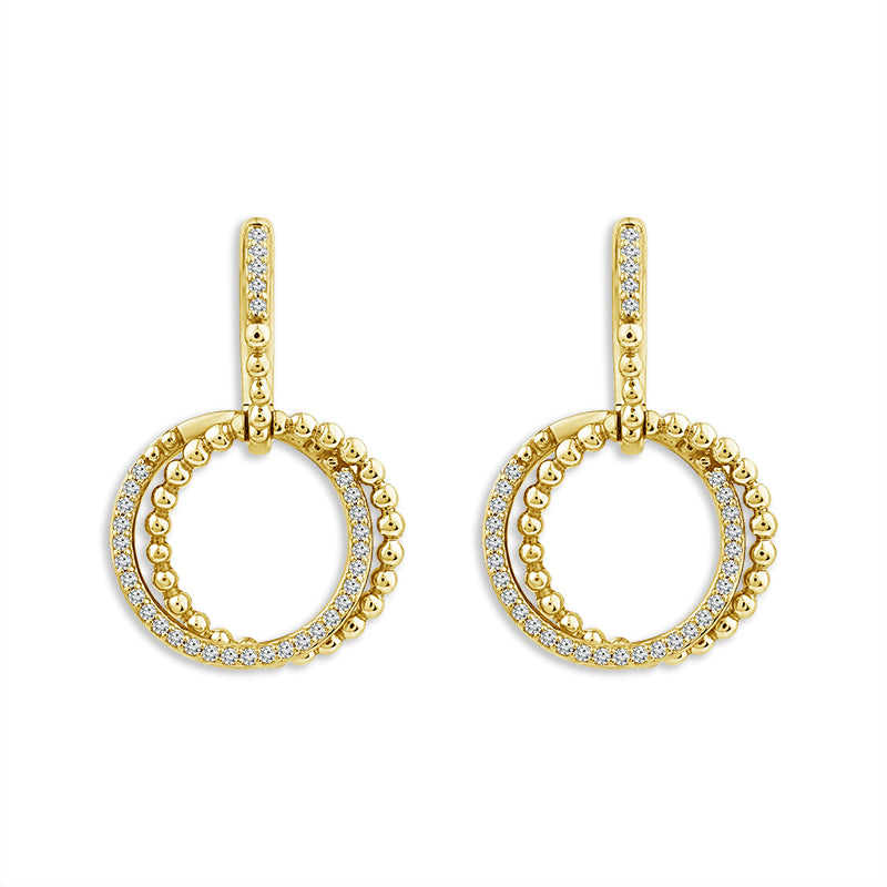 Diamond Fashion Earrings 0.33 ct tw 10k Yellow Gold-EF8405A78Y0