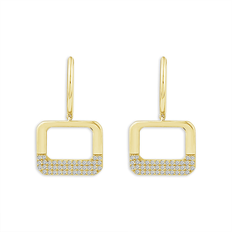 Diamond Fashion Earrings 0.33 ct tw 10k Yellow Gold-EH0984A78Y0