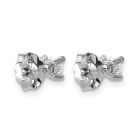 14kw 1/3 ctw Cert Lab Grown Dia VS/SI+ G+ Round 4 Prong Hvy Wt Earring-EM1006-033C-WLG