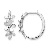 14k White Gold Diamond Earrings-EM4038-006-WA