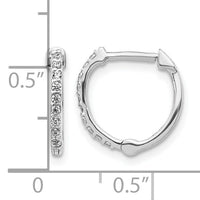 14k White Gold Diamond Hoop Earrings-EM5353-020-WA