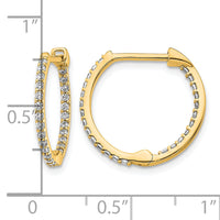 14k Diamond In/Out Hinged Hoop Earrings-EM5425-050-YA