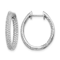 14k White Gold Diamond In/Out Hinged Hoop Earrings-EM5437-125-WA