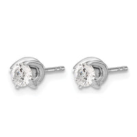14k White Gold Fancy Twist Diamond Earrings-EM5448-050-WA