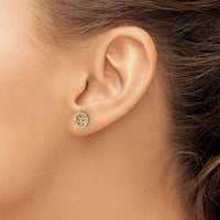 14k Diamond Earring Jackets-EM8579-020-YA