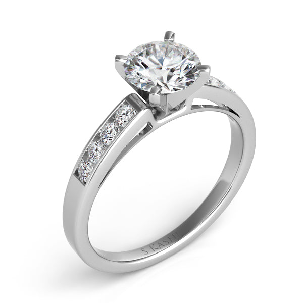 White Gold Engagement Ring