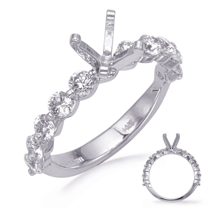 White Gold Engagement Ring