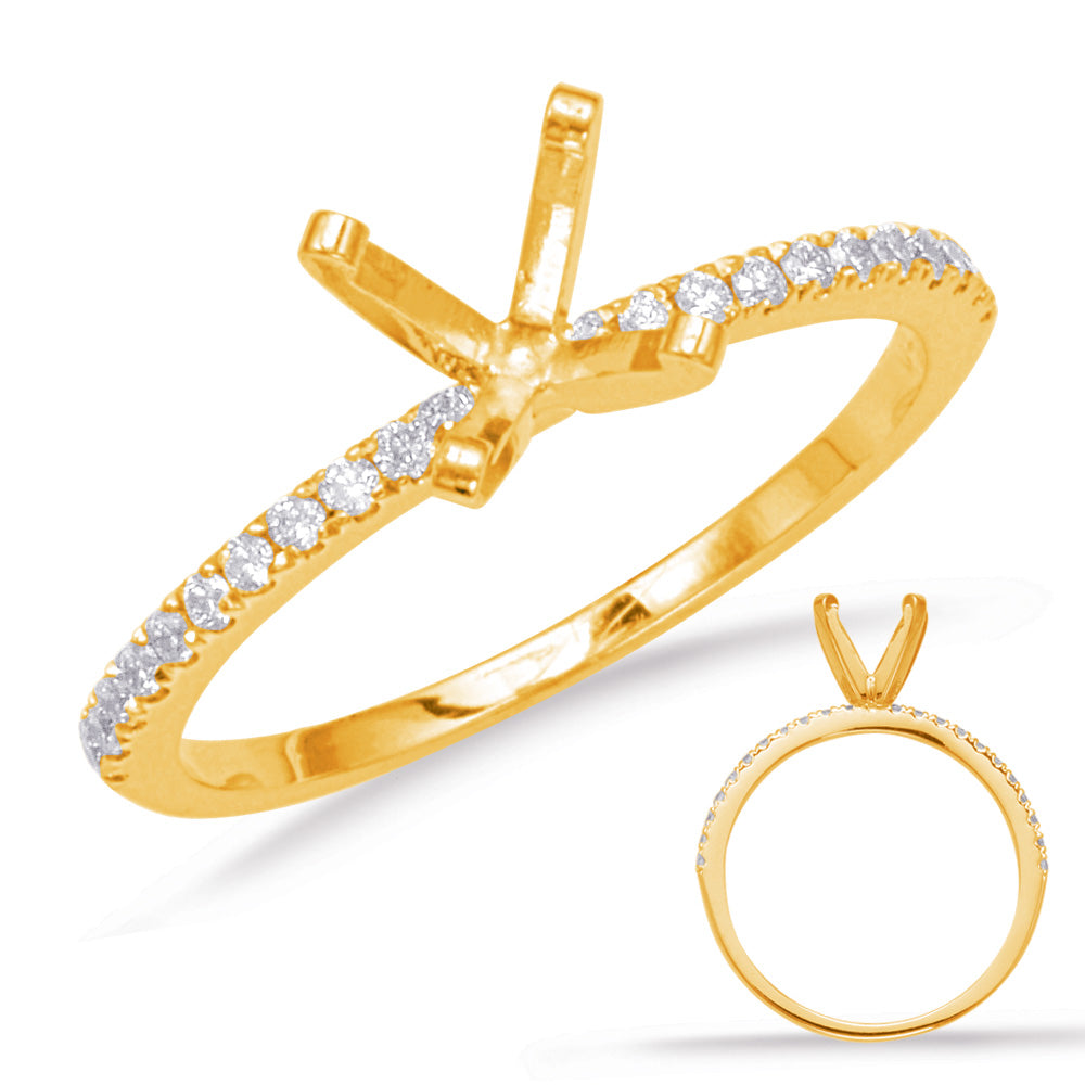 Yellow Gold Engagement Ring