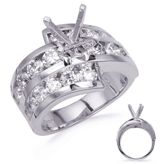 White Gold Engagement Ring