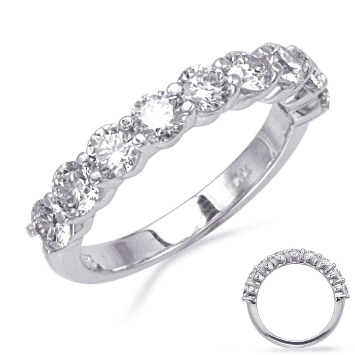 White Gold Wedding Band