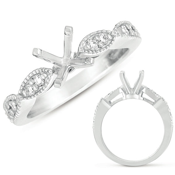 White Gold Engagement Ring