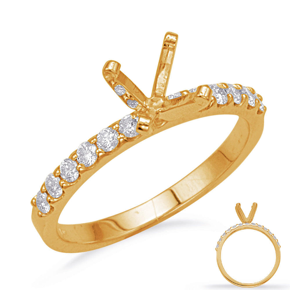 Yellow Gold Engagement Ring