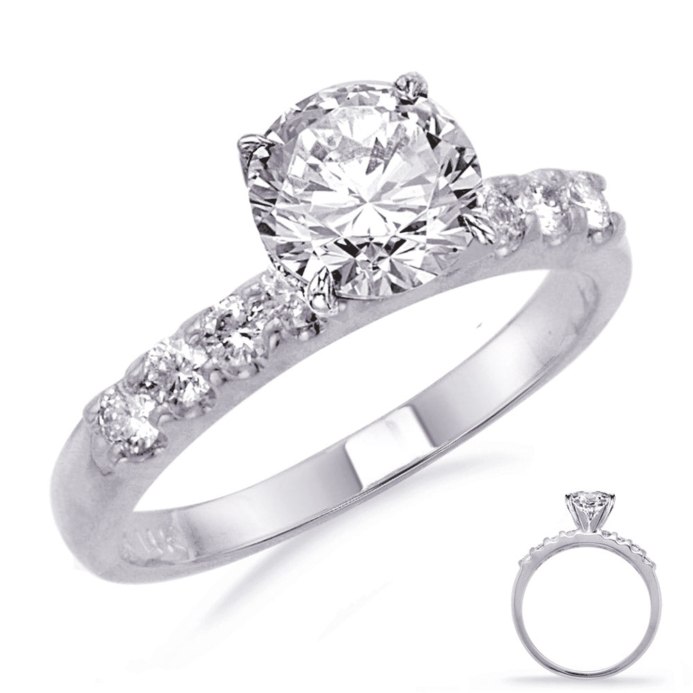 White Gold Engagement Ring