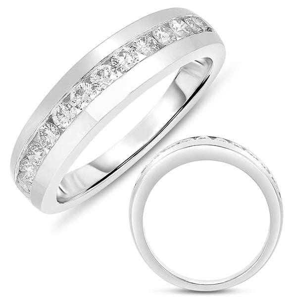 White Gold Wedding Band