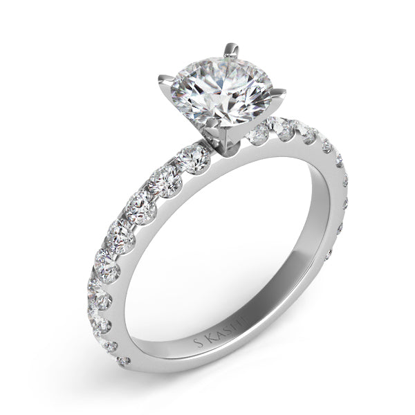 White Gold Engagement Ring