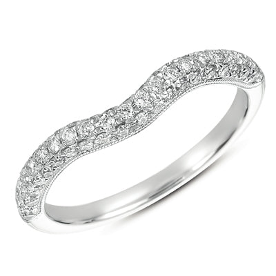 Pave Curved Band