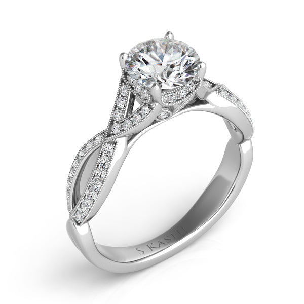 White Gold Engagement Ring