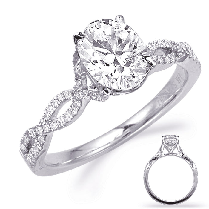 White Gold Engagement Ring