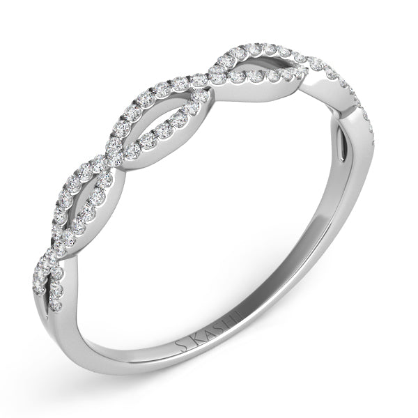 White Gold Matching Band