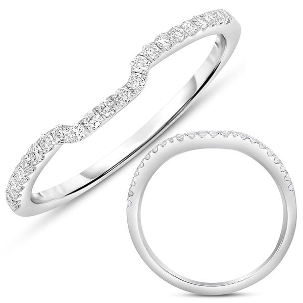 White Gold Wedding Band