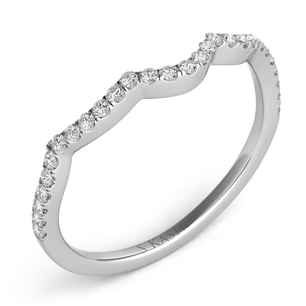 White Gold Matching Band