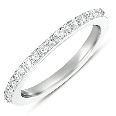 White Gold Matching Band