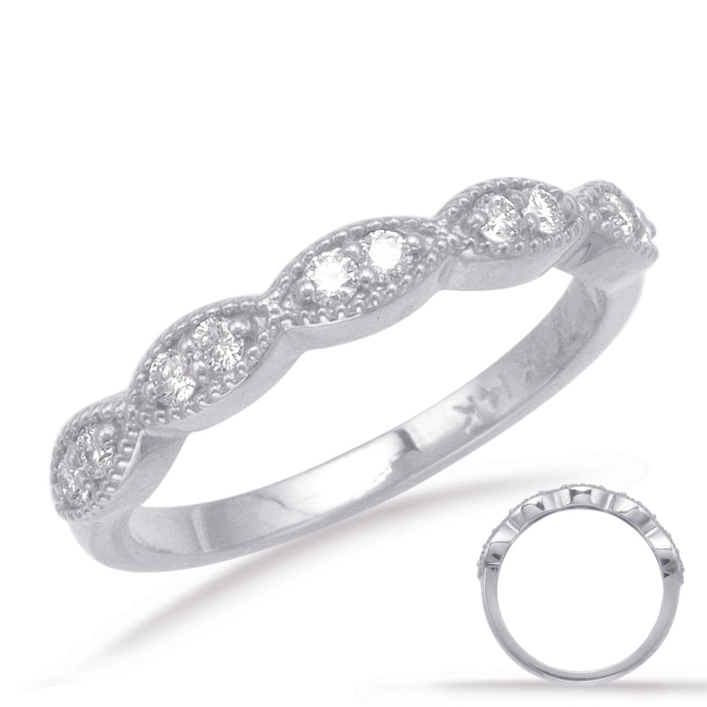 White Gold Matching Band